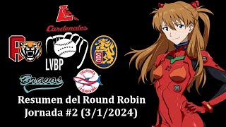 LVBP 202324 Resumen de la Jornada 312024 Round Robin [upl. by Ajiak900]