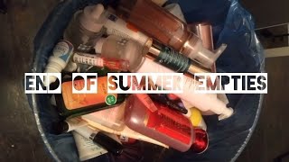 End of Summer Empties 🌞 2024 [upl. by Keynes]