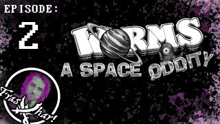 Worms A Space Oddity Wii  FrasWhars playthrough episode 2 [upl. by Gustave19]