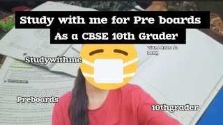 most Productive study vlog As a CBSE 10th grader 📚 study w me [upl. by Zingale]