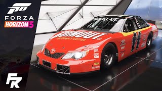 Forza Horizon 5  Forsberg Toyota Gumout 2JZ Stock Car 2010  Horizon Oval Circuit [upl. by Ferro519]