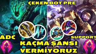 KAÇIŞ YOK  THRESH BLİTZ ÇEKEN BOT PRE  KARA HASATLI TEK ATAN THRESH  TROLL BOT [upl. by Dlanor]