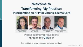 Transforming My Practice Incorporating an APP for Chronic Edema Care [upl. by Ytirehc]