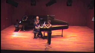 J S Bach  Sonate g minor BWV 1020  Kathrin Christians  flute [upl. by Haslett]