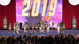 The California All Stars  Camarillo  Smoed 2019 L5 Senior Small Coed Finals Cheerleading Worlds [upl. by Jeuz]