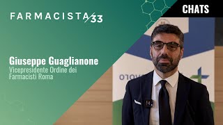 Intervista a Giuseppe Guaglianone Vicepresidente Ordine dei Farmacisti Roma [upl. by Kcireddor]