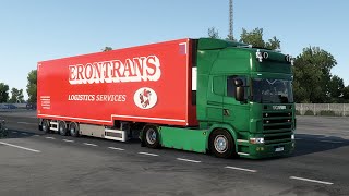 ETS2 141  Euro Truck Simulator 2  Scania R4 series Tartu EST to Stockholm S  Promods 256 [upl. by Endres179]