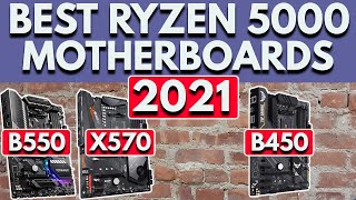 Best Ryzen 5000 Motherboard  Best Motherboard for Ryzen 5600X 5800X 5900X amp 5950X CPUs [upl. by Nelyak]