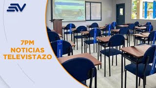 Escuelas colegios y universidades no tendrán clases el 18 y 19 de abril en Ecuador  Televistazo [upl. by Barra]