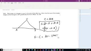 Introduction to Geometry Chapter2 Challenge Problems 4757 [upl. by Elenore]