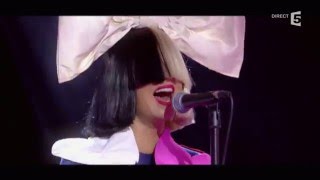 Sia en Live avec quotAlivequot  C à vous  09122015 [upl. by Agnes]