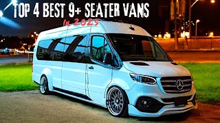 TOP 4 BEST 9 SEATER VANS IN 2025  Best Car  D2 oto [upl. by Baylor106]