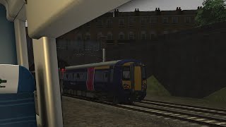 Train Simulator 2022  Driving a Class 377 Thameslink from West Hampstead Thameslink to Farringdon [upl. by Anika]