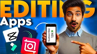 Top 5 best video editing android apps  Apps for youtube video editing  Best video editing software [upl. by Marwin]