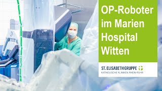 OP Roboter in der Chirurgie und Frauenklinik des Marien Hospital Witten [upl. by Namya890]