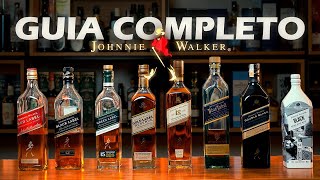 GUIA COMPLETO JOHNNIE WALKER TUDO QUE PRECISA SABER SOBRE OS PRINCIPAIS WHISKYS DA JOHNNIE WALKER [upl. by Atinrehs]