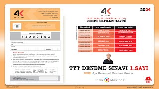 4K TYT Sezon Denemesi EKİM Ayı Denemesi 1SAYI 2024 [upl. by Sydney]