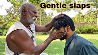 ASMR  BABA KALU’s GENTLE SLAPS amp TAPPING MASSAGE  ANTISTRESS  ANTIINSOMNIA SLEEPING PILLS [upl. by Bresee]