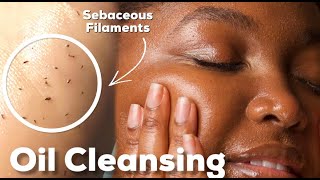 ESTHETICIAN APPROVED OIL CLEANSING GUIDE FOR ALL SKIN TYPES  ACNE OILY DRY COMBO [upl. by Nyledaj]