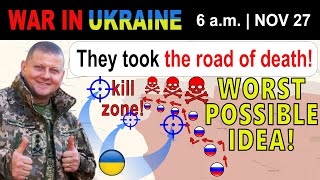 27 Nov CAUGHT AND DESTROYED Russians Trapped in a VICIOUS FIRE POCKET  War in Ukraine Explained [upl. by Seira33]