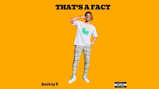 Beekay B  THATS A FACT Official Lyrical Video [upl. by Nnednarb694]