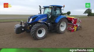 New Holland Traktor T6 im AGRARTECHNIKMaschinentest [upl. by Inama]