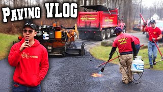 Paving Asphalt Driveway First Person POV [upl. by Tacklind]