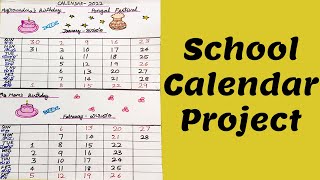 School Calendar Project [upl. by Chandra]