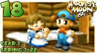 Harvest Moon 64  All Photos Attempt 18  Babies amp Basils Gift [upl. by Eelnodnarb]