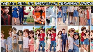 TOP 20 FULL HD INSTAGRAM TRENDING PHOTO  2024 FREE 📸 [upl. by Assillem443]