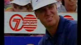 steve elkington australian open 1992 3rd tee shot [upl. by Eeimaj603]