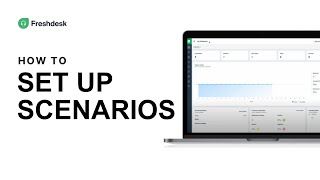 How to set up Scenarios on Freshdesk [upl. by Berfield591]