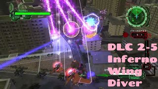 EDF 6 DLC 25 Guerrilla Warfare on Elder Kruhls turf Wing Diver Inferno  Earth Defense Force 6 [upl. by Whitehurst]