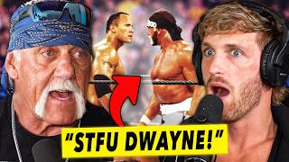 Why Hulk Hogan REFUSED to Listen to The Rock at WrestleMania 18 [upl. by Baudoin]