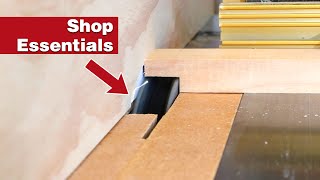 The MOST useful woodworking joint and the jig to make it  Essential shop jig series [upl. by Idelson]