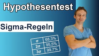 Hypothesentest mit der Sigma Regel Eine Bedingung muss gegeben sein Inklusive Aufgabe mit Lösung [upl. by Ciredor]