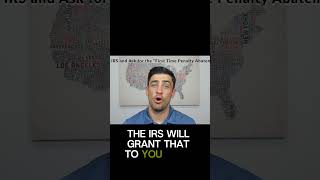 First Time Penalty Abatement Part 2 short irs tax taxpreparer taxseason [upl. by Runck261]