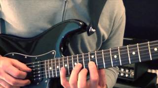 Diatonic Scale Shape 6 Aeolian  Beginner Guitar Lesson [upl. by Mun]