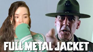 FULL METAL JACKET 1987 MOVIE REACTION FIRST TIME WATCHING [upl. by Gelman]