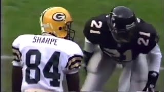 Sterling Sharpe vs Deion Sanders 1991  WR vs CB Matchup [upl. by Bubalo]