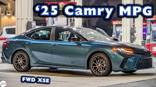 2025 Toyota Camry – MPG Test  Realworld Highway Fuel Economy amp Range XSE FWD [upl. by Irmo]