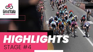 Giro dItalia 2024  Stage 4 Highlights [upl. by Eecats]