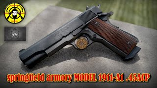 springfield armory MODEL 1911A1 45ACP 11 มม [upl. by Akinirt364]