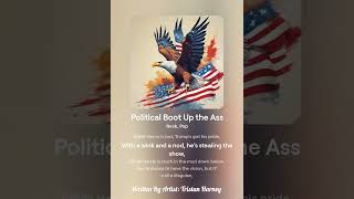 Political Boot Up the Ass  Trump Harris Comedy Song  With Lyrics  AI Rock Pop  Tristan Harney [upl. by Airlia814]