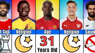 Comparison Pogba vs Mohamed Salah vs Ozil vs Sadio Mane [upl. by Mylo174]