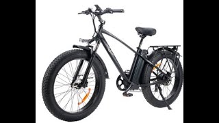 PHNHOLUN P26 Pro Electric Bike 1500W Motor 48V 24Ah Removable Battery 2640 inch 55kmh EU9NL [upl. by Llyrehc364]