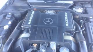 92 R129 Mercedes 500SL walk around and short drive [upl. by Clayborn]