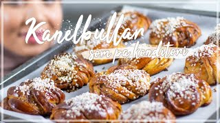 Kanelbullar  goda och saftiga som på bageri  Lär dig baka med Camilla Hamid [upl. by Lemaceon]