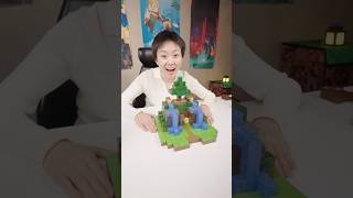 5 build or 500 build choose one👉 minecraft papercraft shorts [upl. by Quentin]