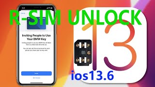 rsim unlock ios136 [upl. by Ahseneuq]